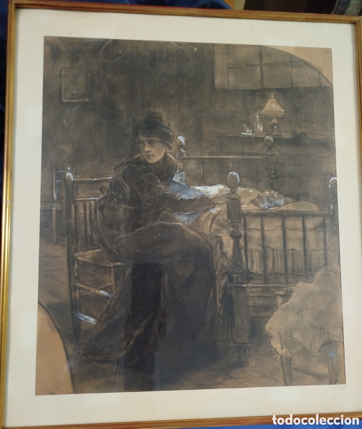 Arte: Arcadi Mas Fondevila, Dona asseguda