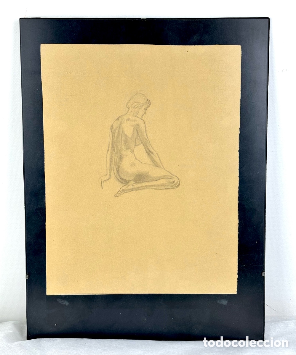 Arte: DIBUJO- ISMAEL SMITH- MUJER DESNUDA