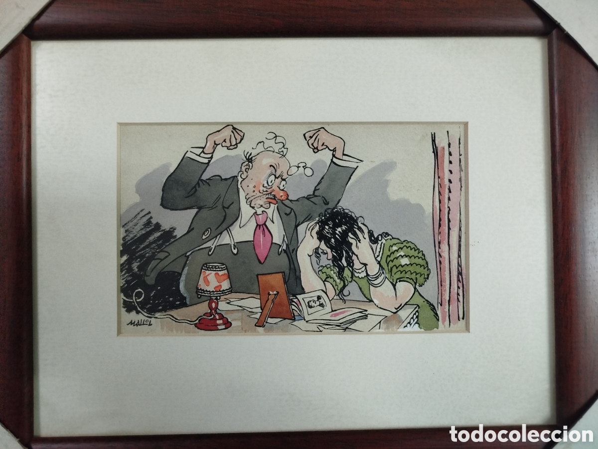 Arte: Llu&iacute;s Mallol, dibuix original