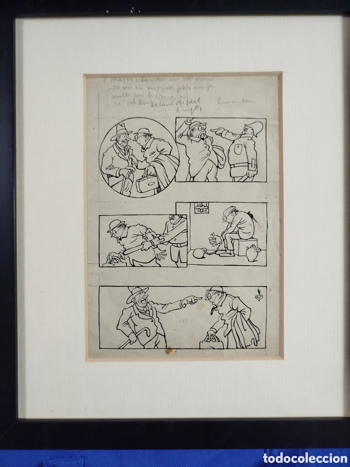 Arte: Gaiet&agrave; Cornet, dibuixos originals per al Patufet