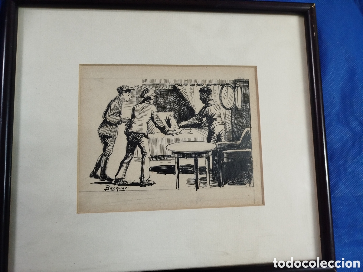 Arte: Ricard B&eacute;cquer, dibuix - Foto 1
