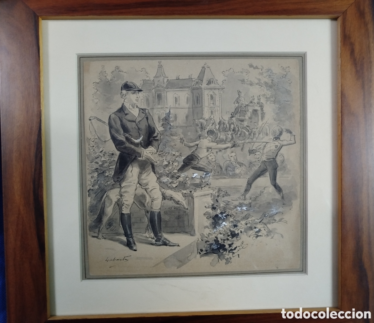 Kunst: Francesc Labarta, Escena de costums de l'&egrave;poca