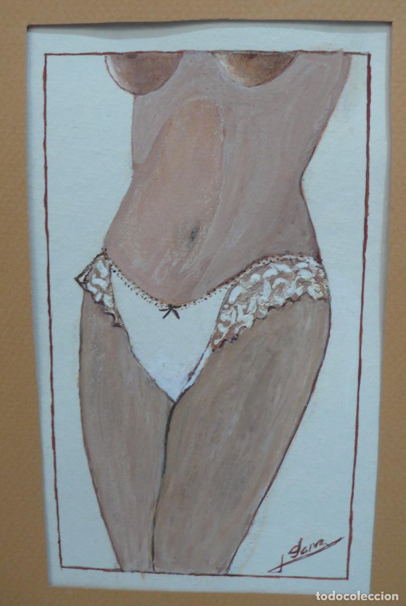Arte: DIBUJO DE MUJER ACRILICO - Foto 2