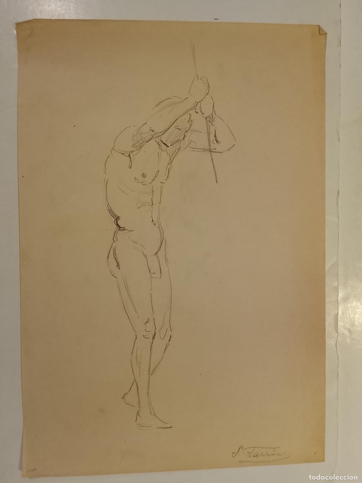 Arte: SANTIAGO FARRIOLS - DIBUJO ORIGINAL A MANO FIRMADO -VER FOTOS (V-28.101)