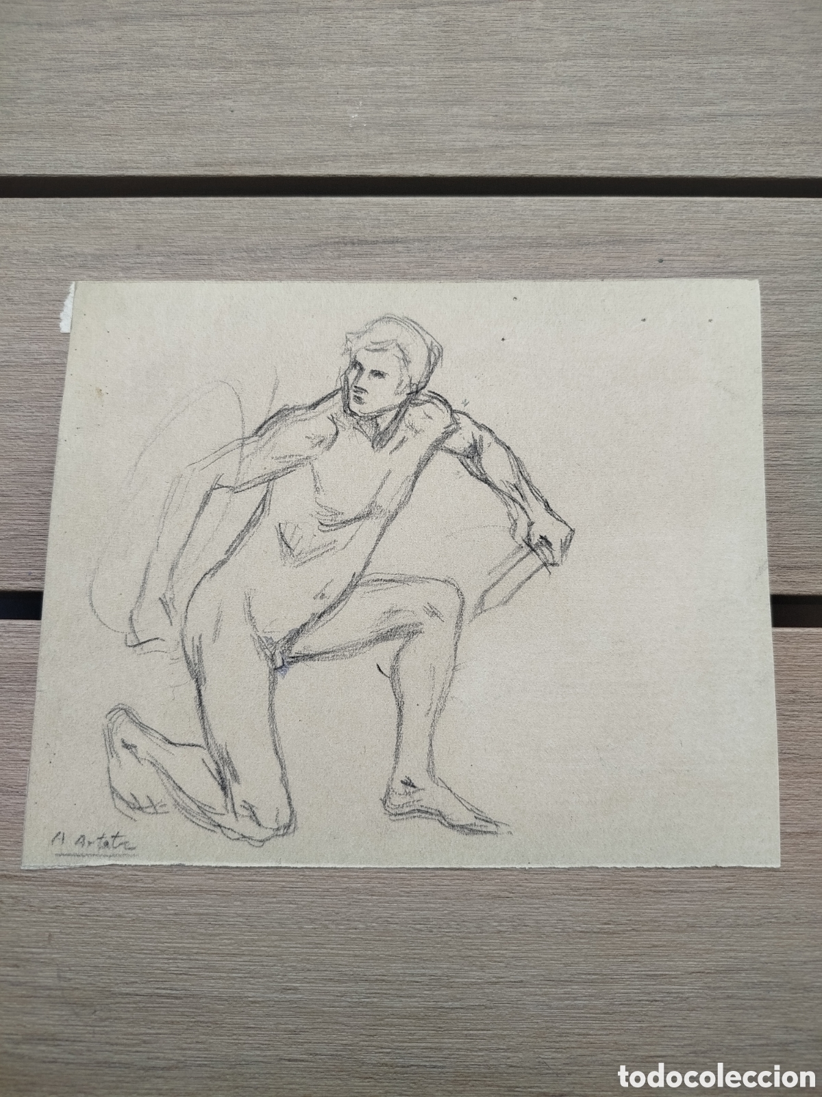 Arte: Aurelio Arteta. Desnudo.