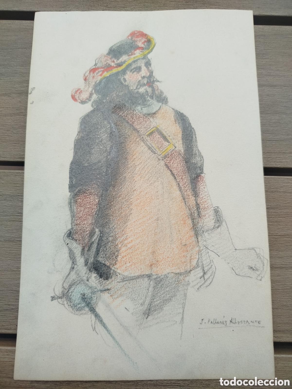 Arte: Joaqu&iacute;n Pallares. Espadach&iacute;n.