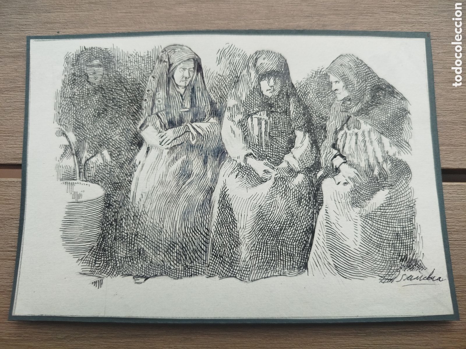 Arte: Francisco Sancha. Las comadres.