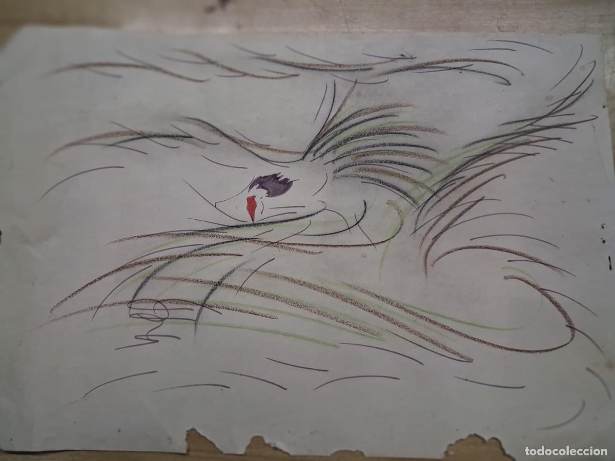 Arte: Impresi&oacute;n - original an&oacute;nimo de artista callejero distribuido en el Metro de Madrid - a&ntilde;os 80&acute;s