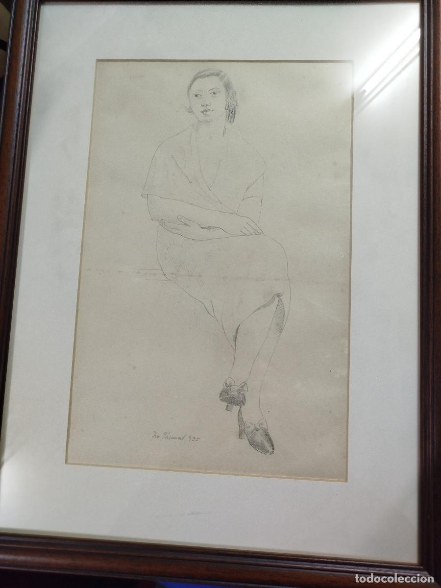 Arte: Ivo Pascual (1883-1949), Retrat femen&iacute; assegut