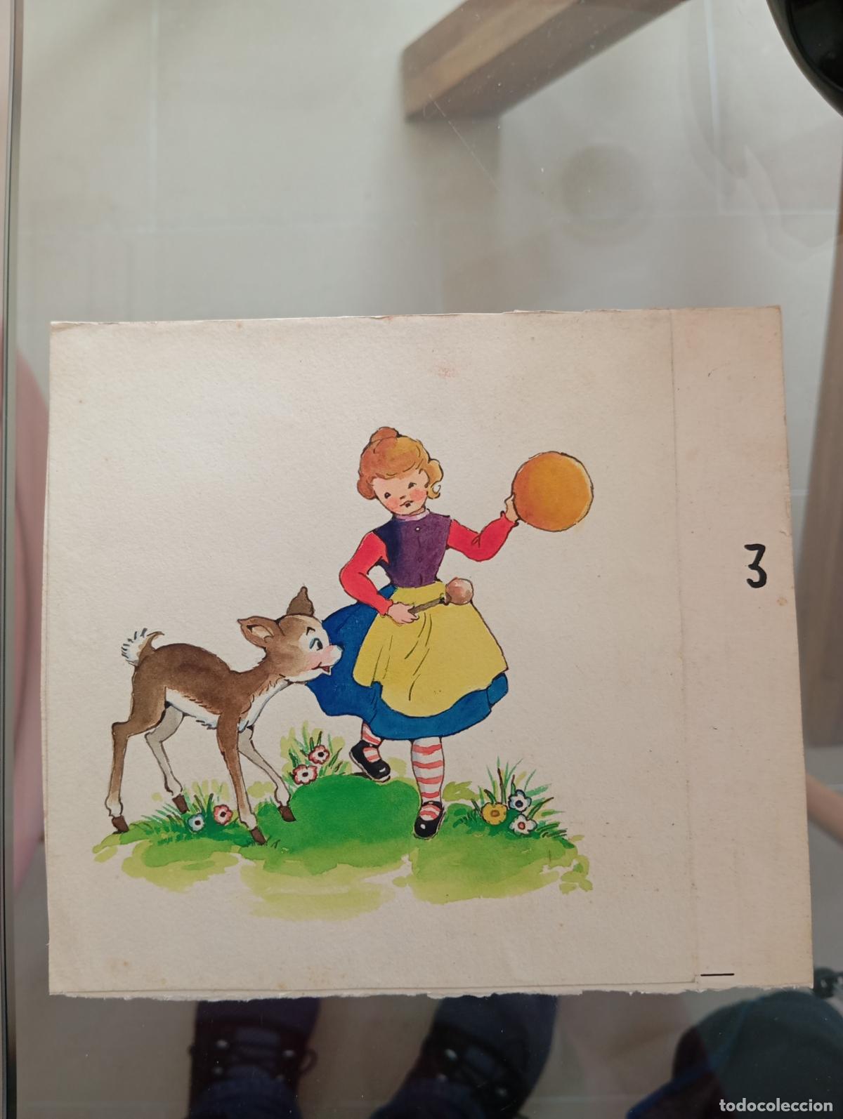Arte: MELCIOR NIUB&Oacute; SANTDIUMENGE DIBUJO ORIGINAL PARA CUENTO EDIT ROMA