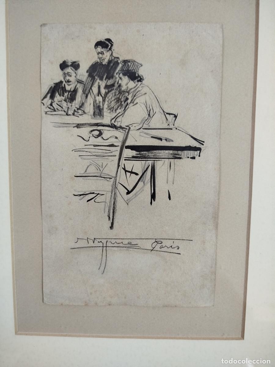 Arte: Nicanor V&aacute;zquez, dibuix original