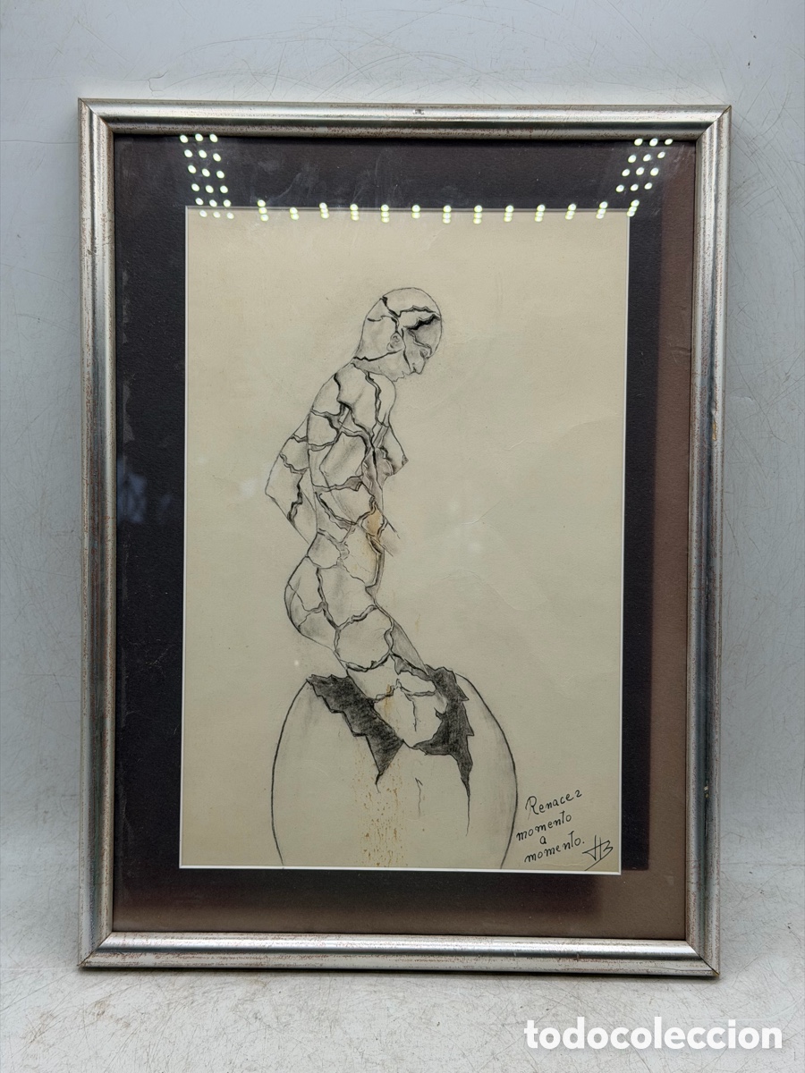 Arte: Dibujo Surrealista Firmado