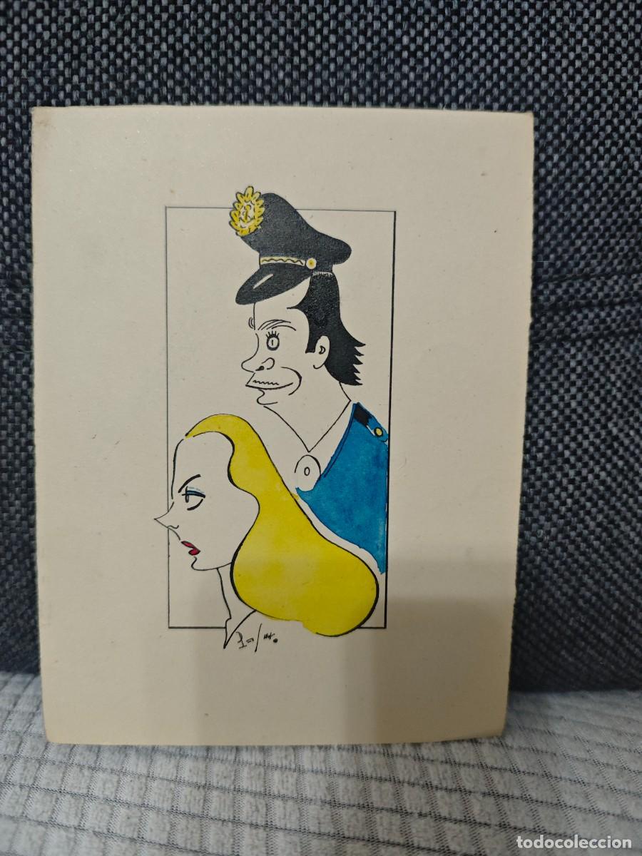 Arte: Caricatura 1944 de Alfredo mayo y Silvia morear