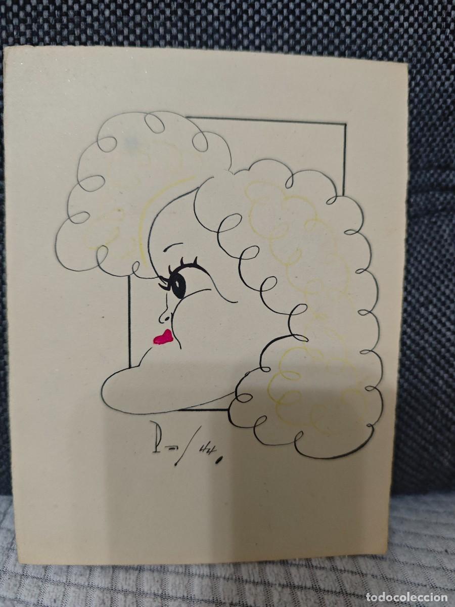 Arte: Caricatura 1944 de Isabelita Garc&iacute;a