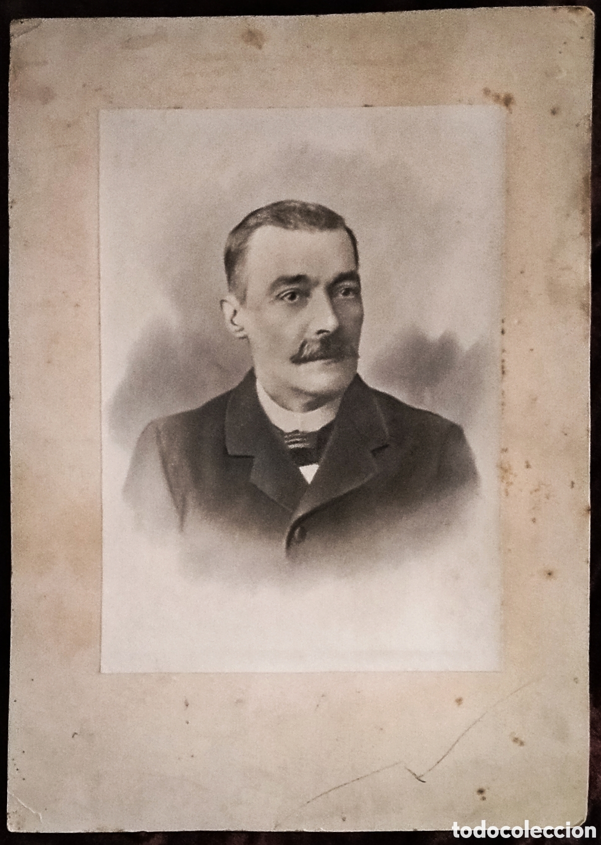 Arte: DIBUJO a L&Aacute;PIZ (S. XIX) / (HIPERREALISMO). * RETRATO DE CABALLERO *. AN&Oacute;NIMO. MAGN&Iacute;FICA OBRA