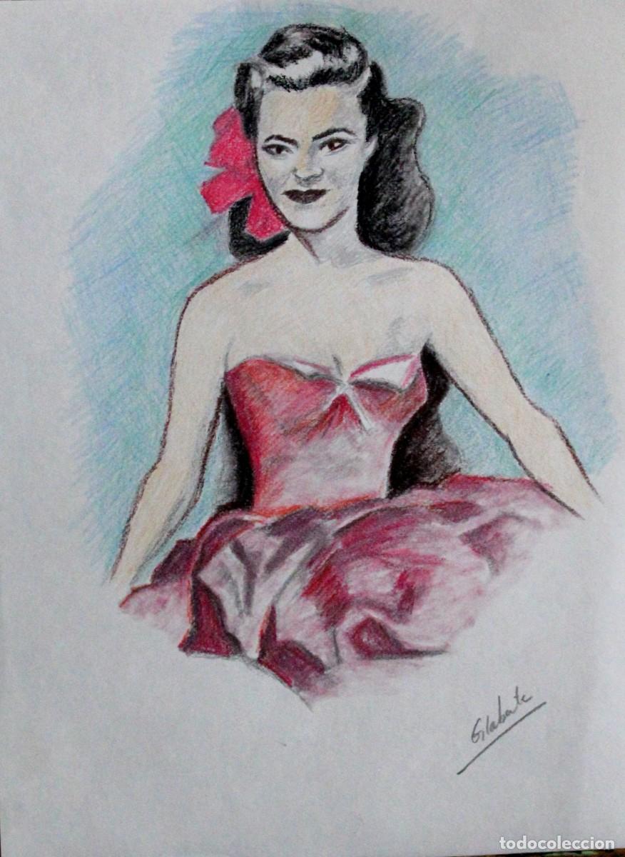 Arte: Modelo obra de Mercedes Gilaberte