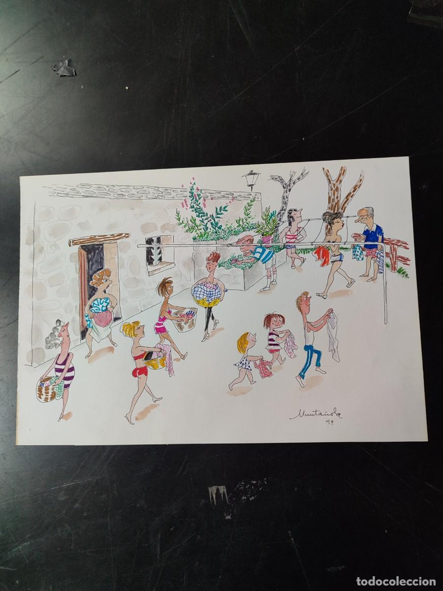 Arte: L&Aacute;MINA ORIGINAL DE JOAQUIM MUNTA&Ntilde;OLA