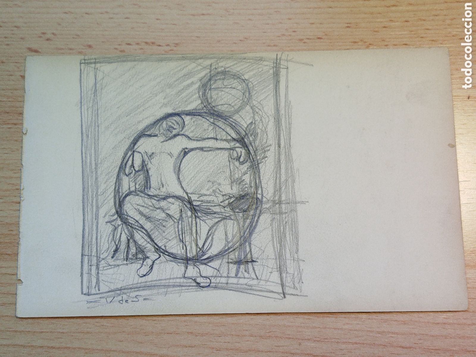 Arte: Enrique Varela de Seijas. Estudio de figura.