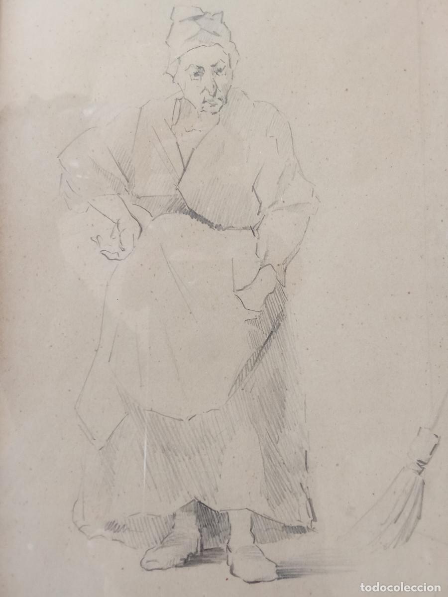 Arte: MORELL- FIGURA DE ANCIANA- - Foto 4
