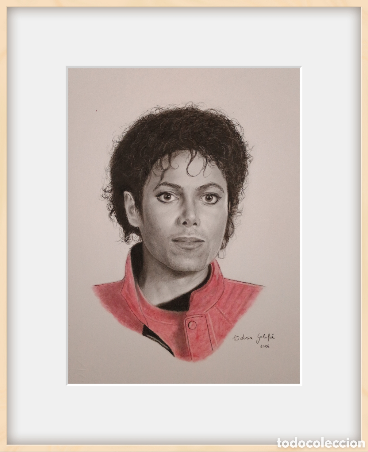 Arte: Retrato dibujo Michael Jackson