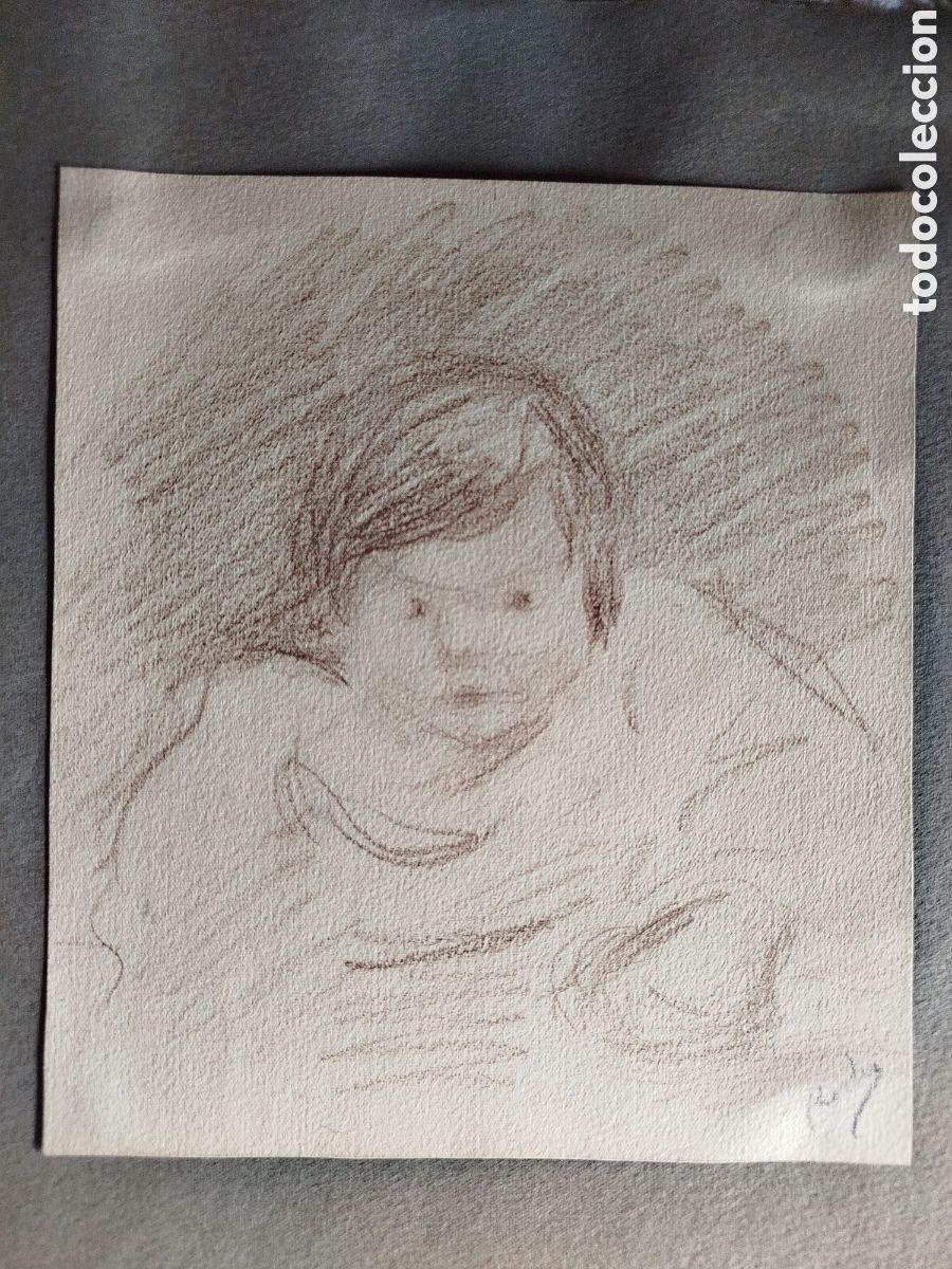 Arte: Luis Eduardo de la Rocha. Ni&ntilde;o peque&ntilde;o.