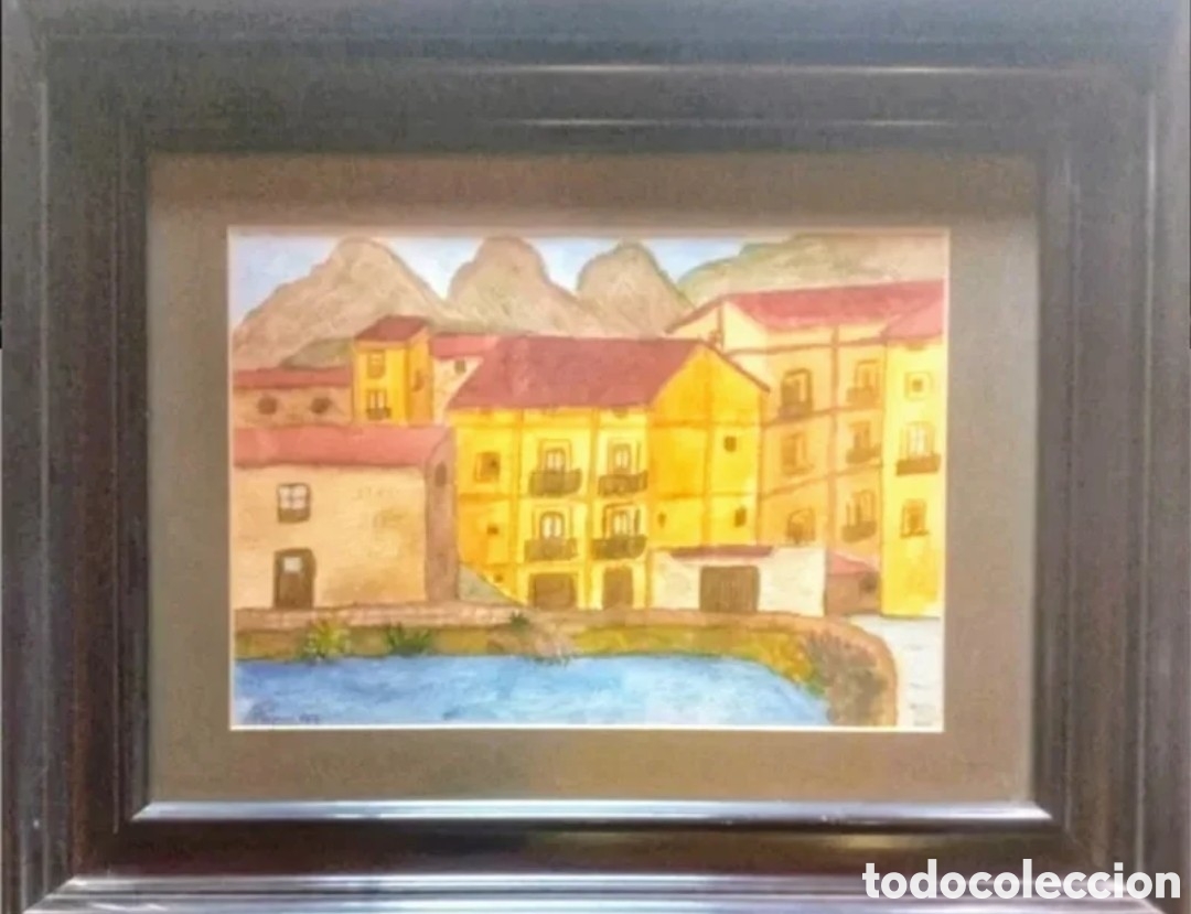 Art: Pintura contempor&aacute;nea enmarcada y firmada, a&ntilde;o1.999.