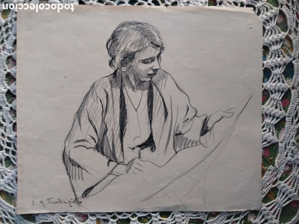 Arte: Jose Mar&iacute;a Tamburini. Dama.