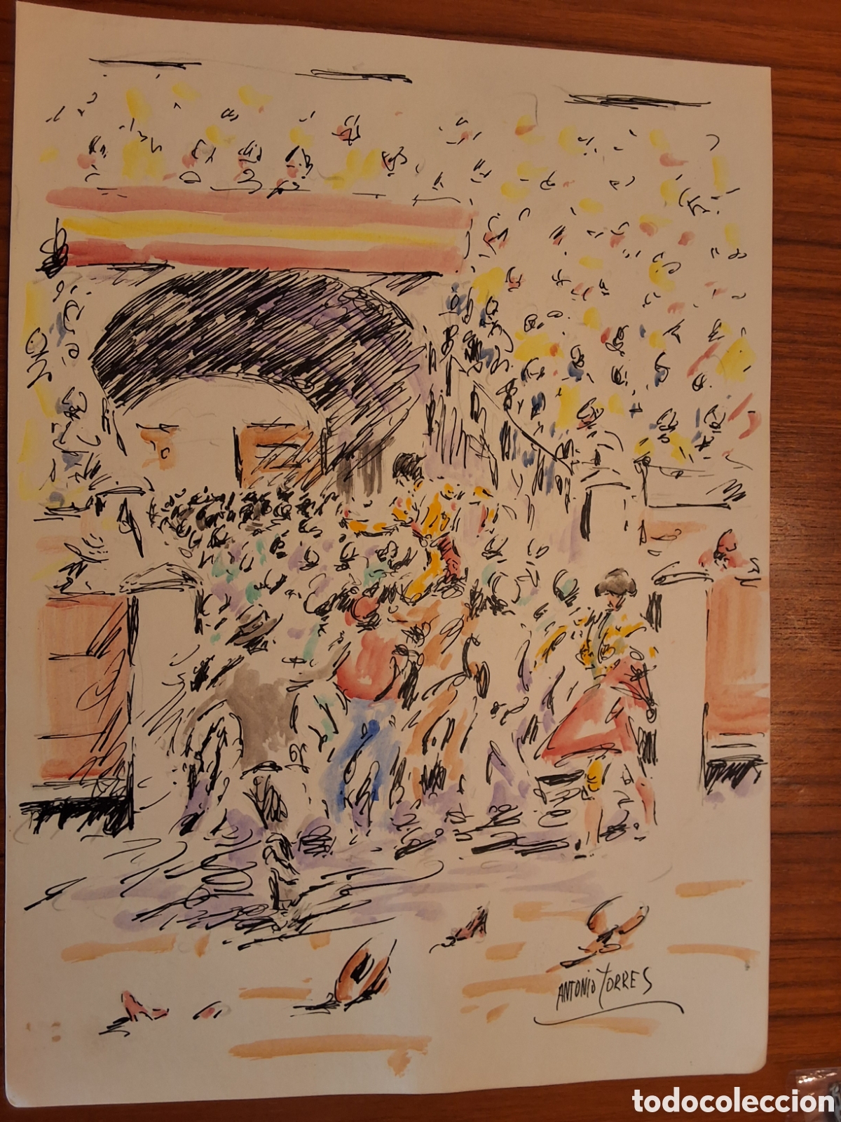 Art: Antonio Torres. La puerta grande.