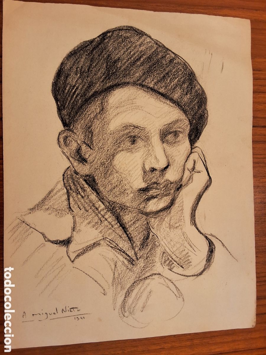 Arte: Anselmo Miguel Nieto. Retrato.