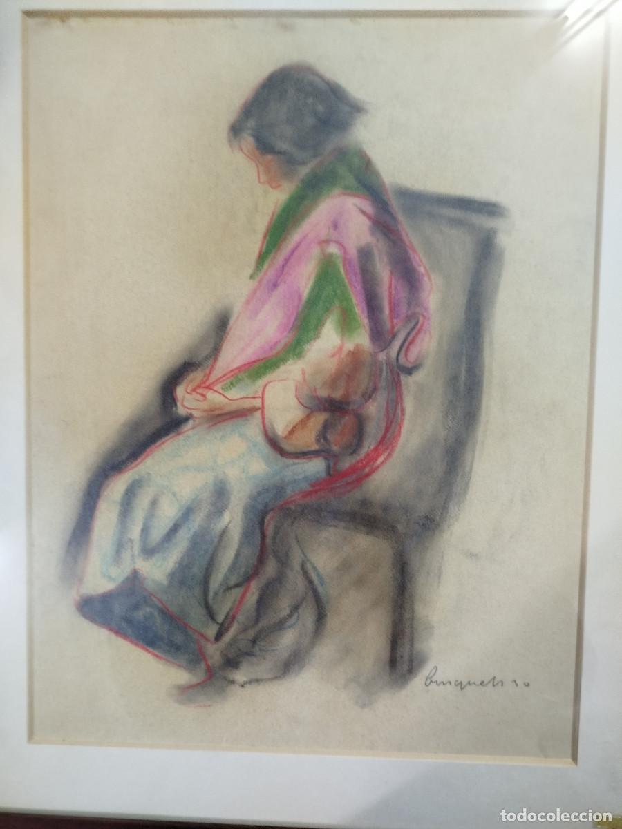 Arte: Jaume Busquets (1904-1968), Noia asseguda, 1930