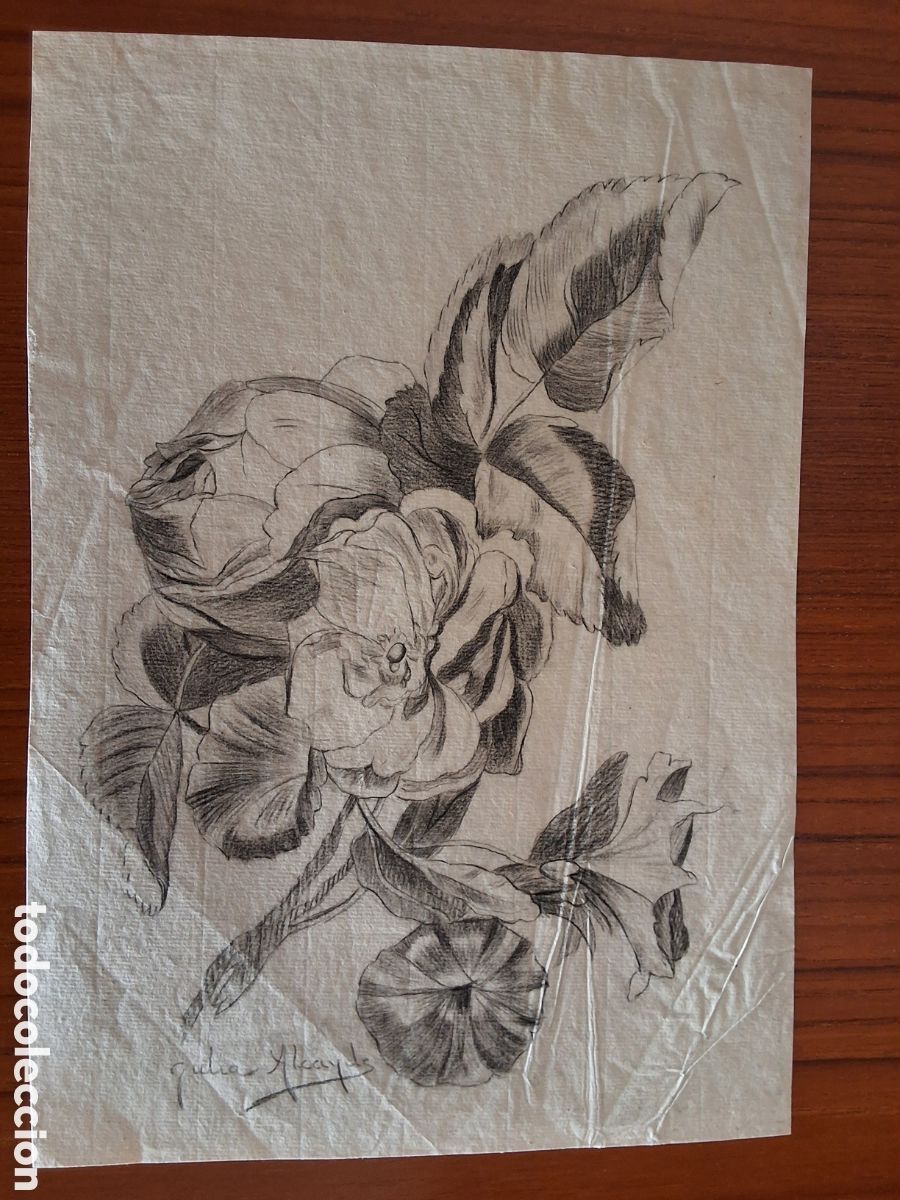 Arte: Julia Alcayde. Flores. - Foto 1