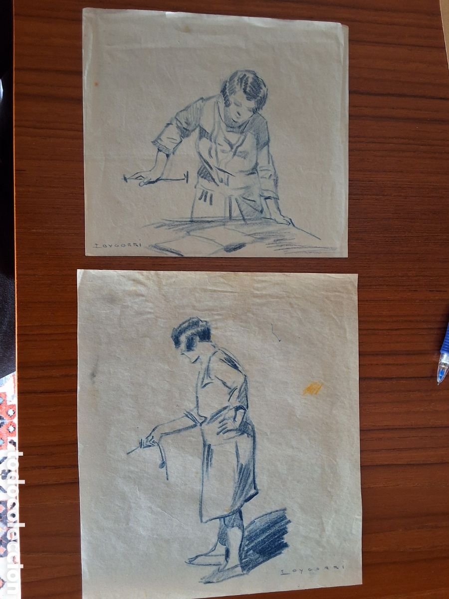Arte: Jose Loygorri. Figuras femeninas.
