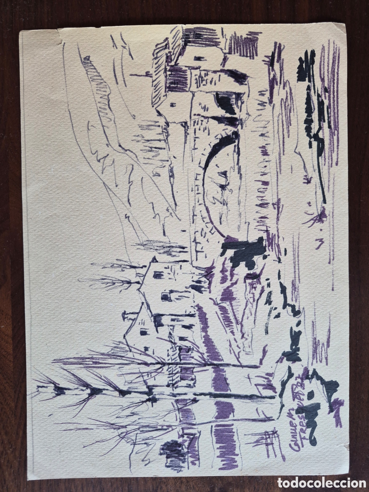 Arte: Guillem fresquet dibujo a tinta