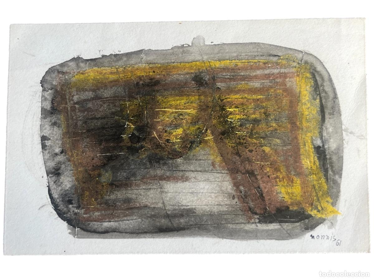 Arte: FRANCO NONNIS T&Eacute;CNICA MIXTA 1961.
