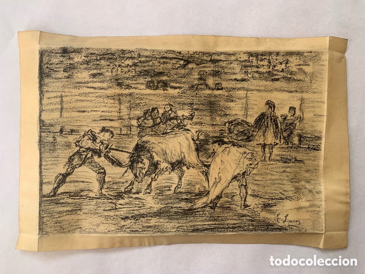 Arte: Escena de toros. Eugenio Lucas