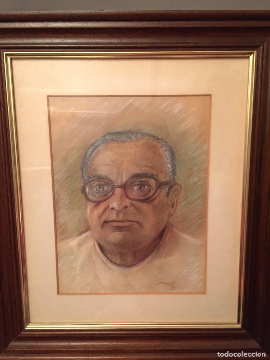 Arte: Retrato de artista desconocido, a investigar - pintor arte pintura oleo escultura dibujo