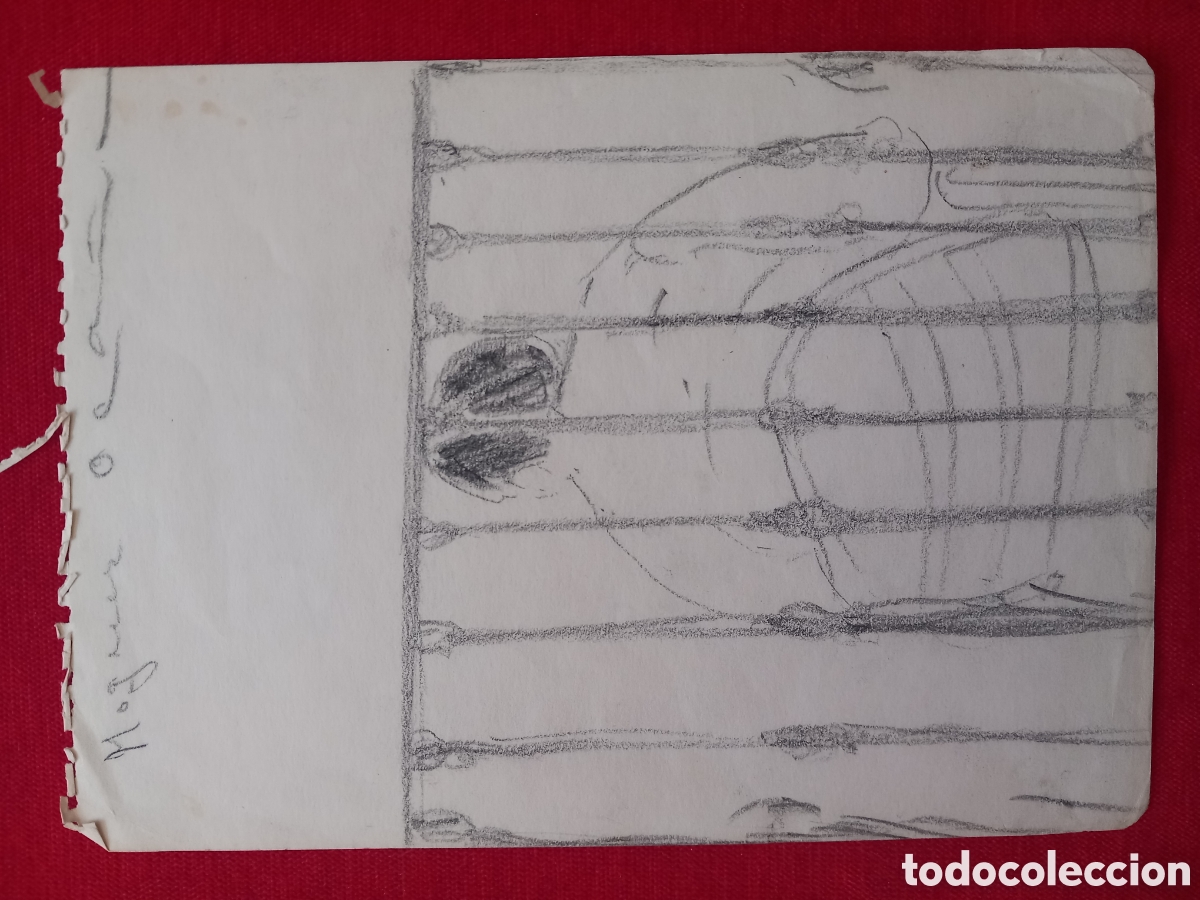 Arte: DIBUJO DE JOS&Eacute; P&Eacute;REZ OCA&Ntilde;A. FIRMADO EN MOGUER. CONTRACULTURA GAY.