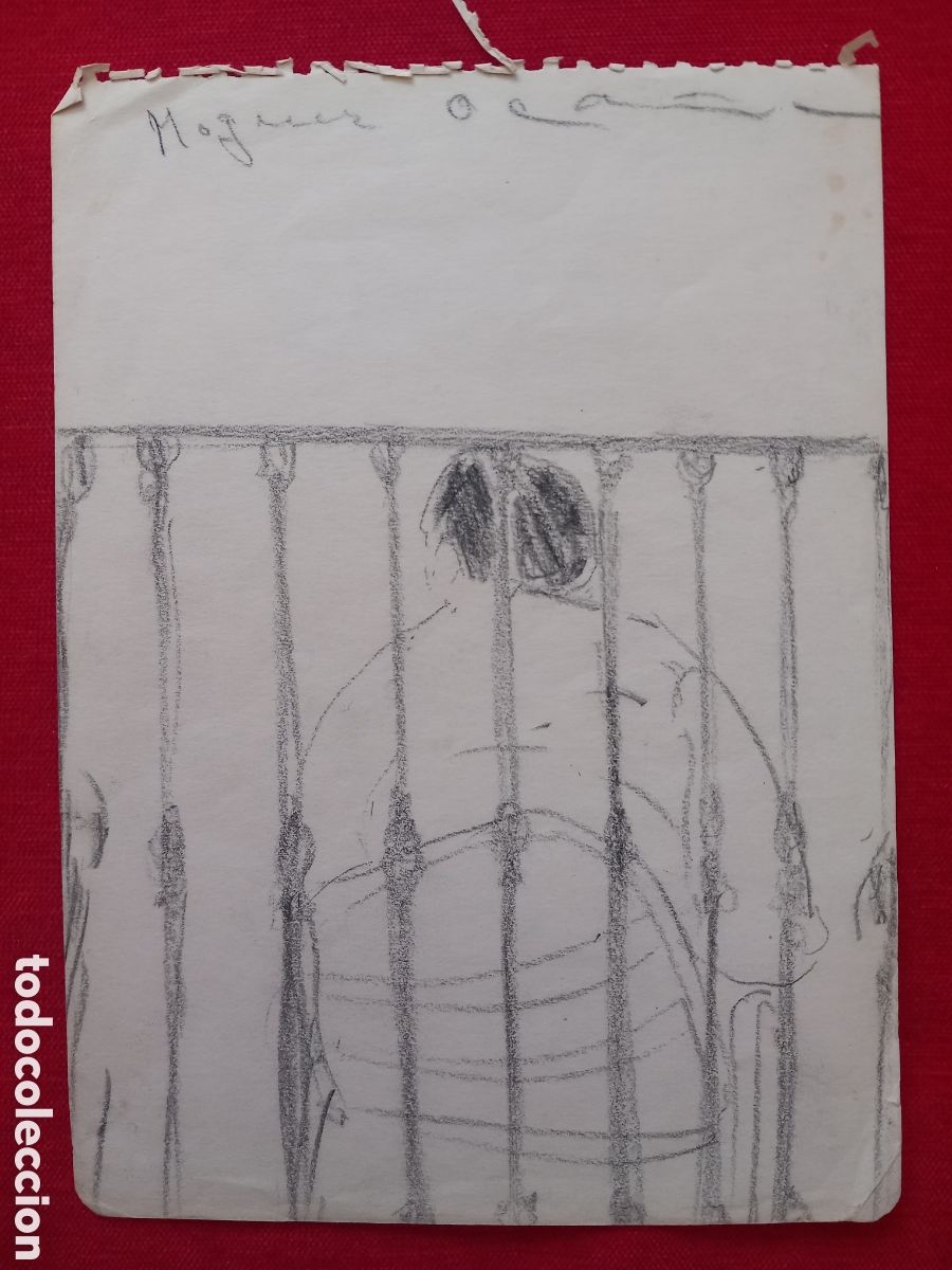 Arte: DIBUJO DE JOS&Eacute; P&Eacute;REZ OCA&Ntilde;A. FIRMADO EN MOGUER. CONTRACULTURA GAY.