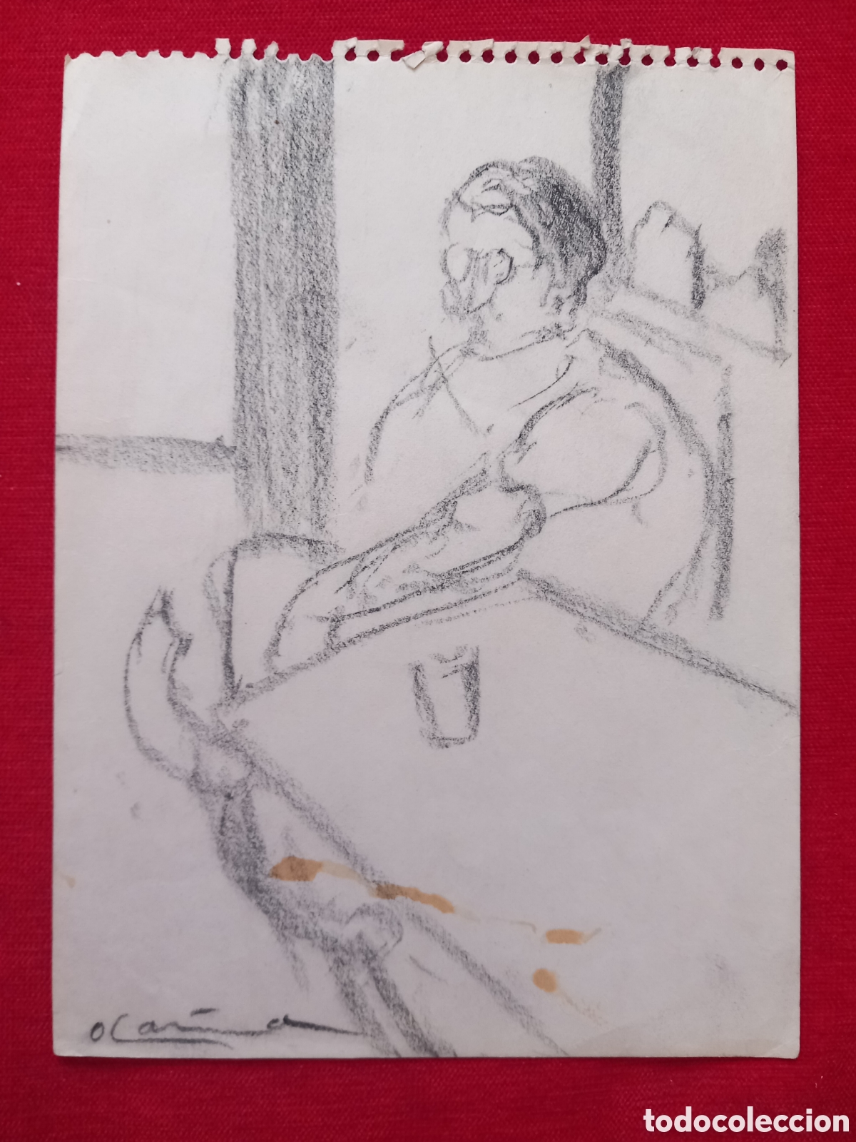 Arte: DIBUJO DE JOS&Eacute; P&Eacute;REZ OCA&Ntilde;A. PINTOR DEL UNDERGROUND.