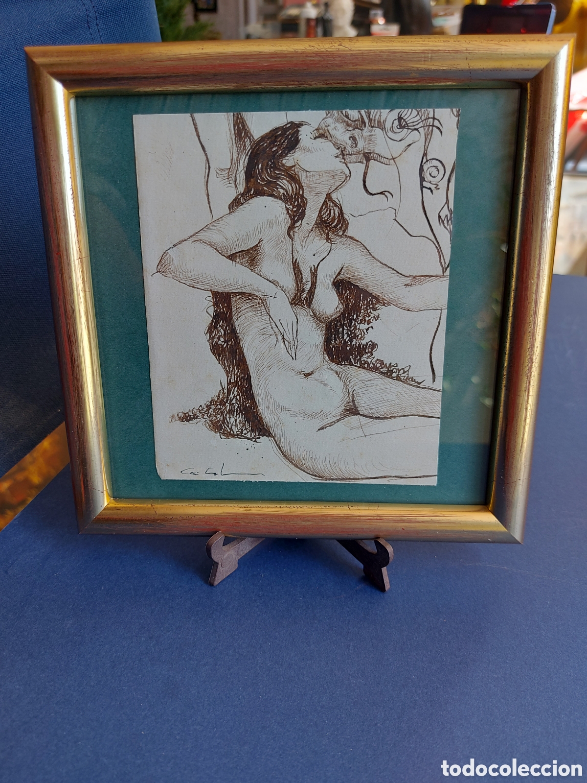 Arte: &rdquo;BOCETO AL NATURAL DESNUDO FEMENINO&rdquo;