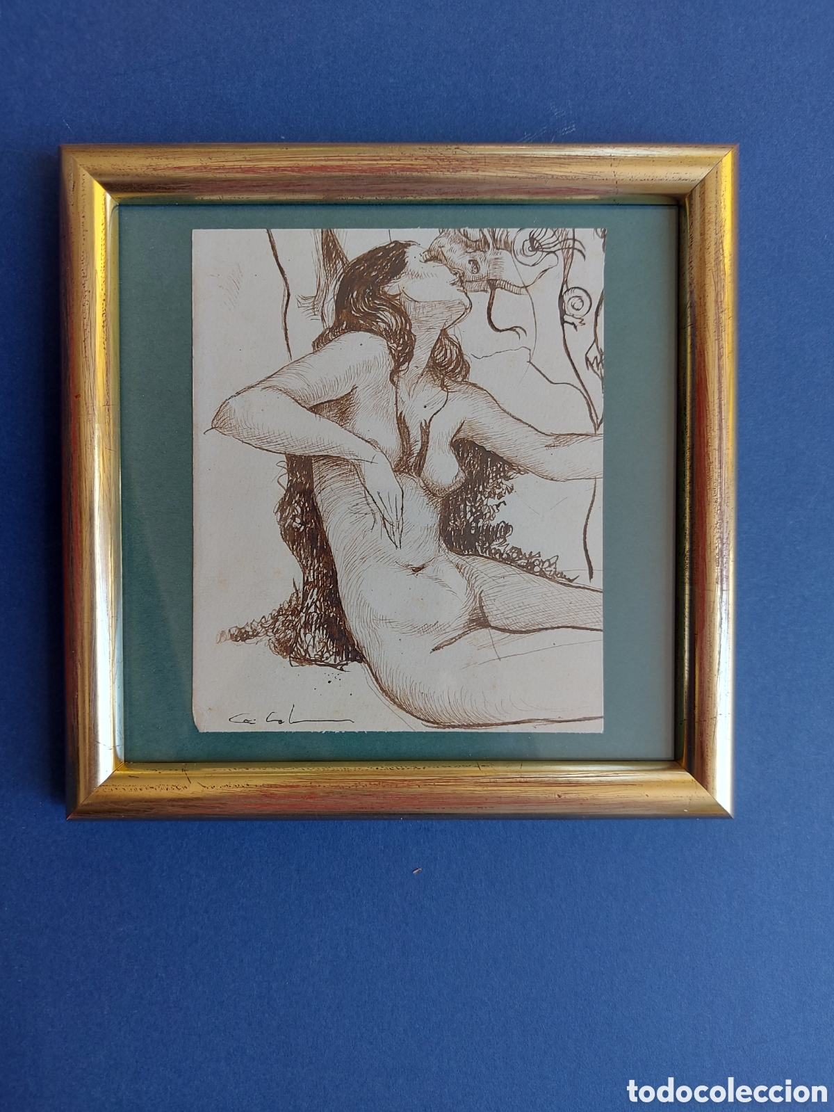 Arte: &rdquo;BOCETO AL NATURAL DESNUDO FEMENINO&rdquo;