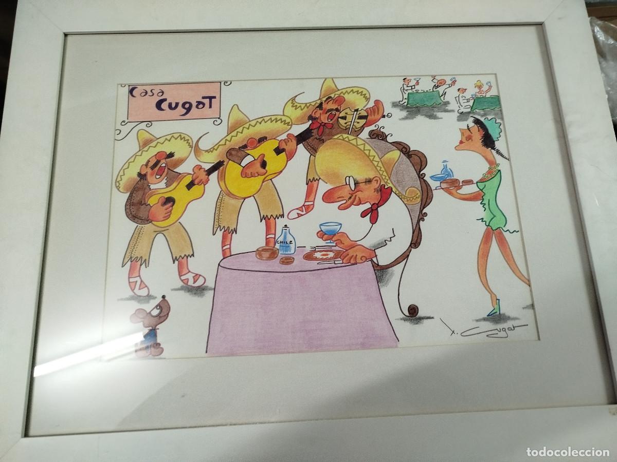 Arte: Xavier Cugat, dibuix original - Foto 2