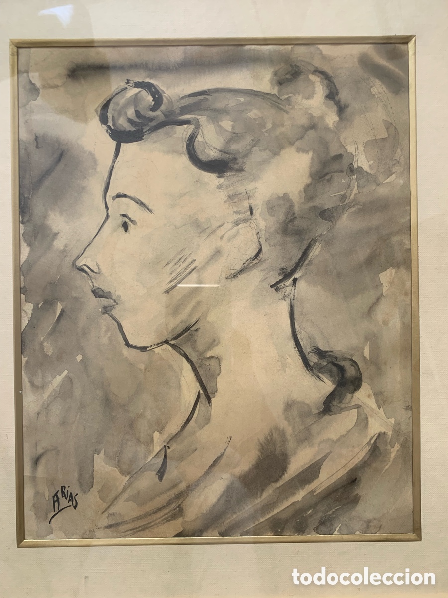 Arte: Retrato de mujer. Francisco Arias