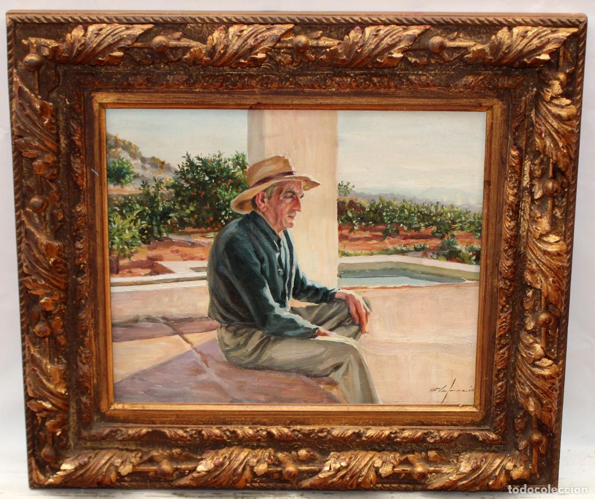 Arte: FRANCISCO VALENCIA SOLER (Valencia, 1936 - 2023) OLEO SOBRE TELA. BAJO LA LUZ MEDITERRANEA