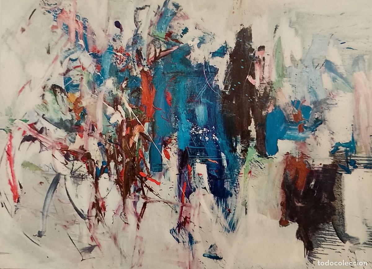 Arte: DIBUJO ABSTRACTO DE JOAN MITCHELL DE JOHNSON COLLECTION