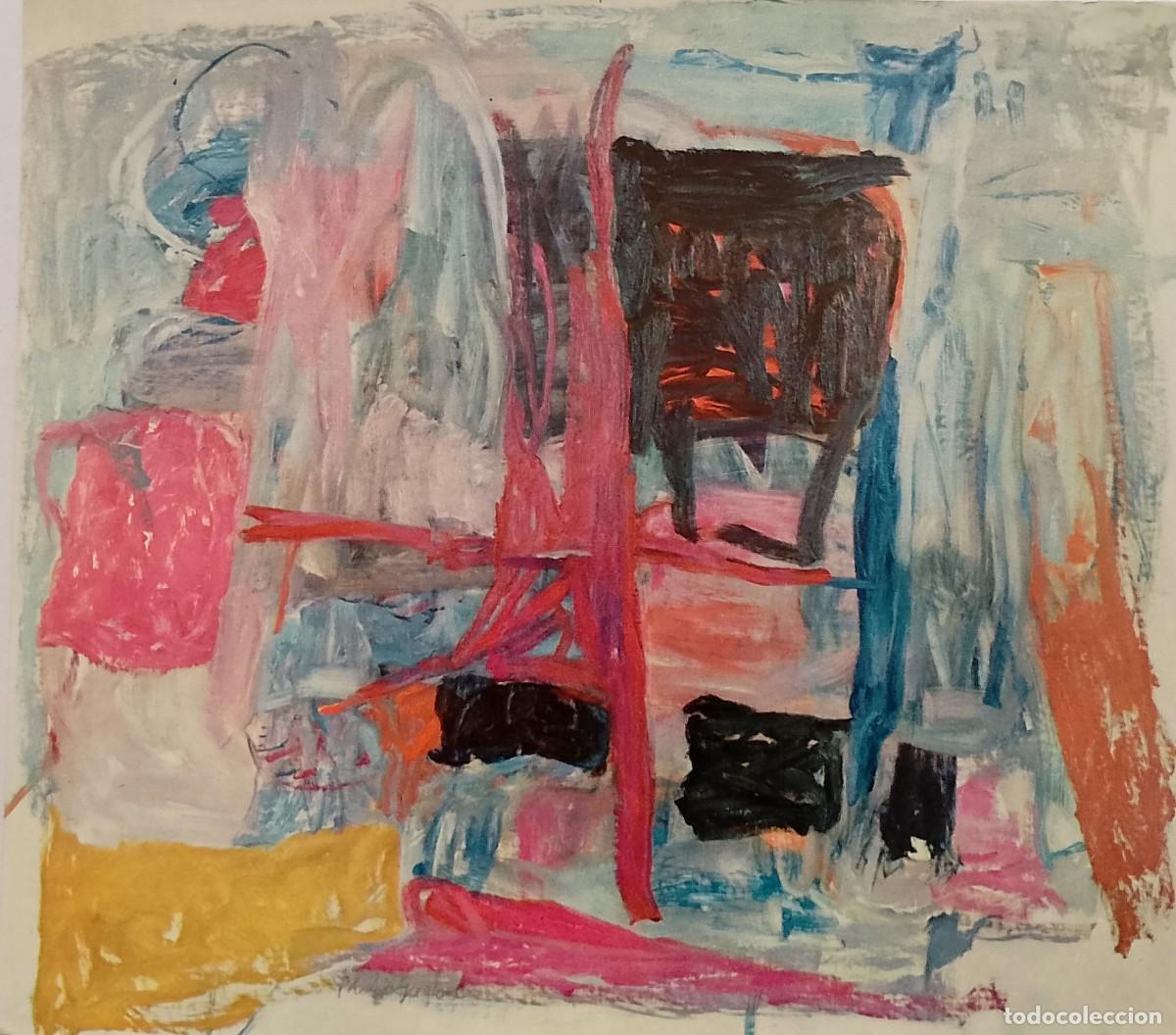 Arte: DIBUJO ABSTRACTO DE PHILIP GUSTON DE JOHNSON COLLECTION