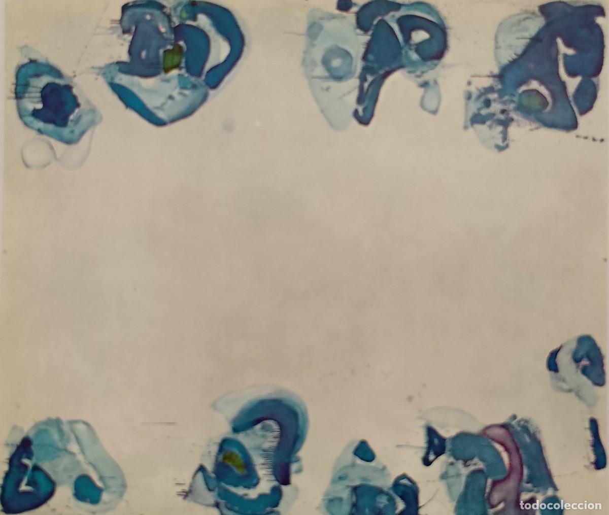 Arte: DIBUJO ABSTRACTO DE SAM FRANCIS DE JOHNSON COLLECTION