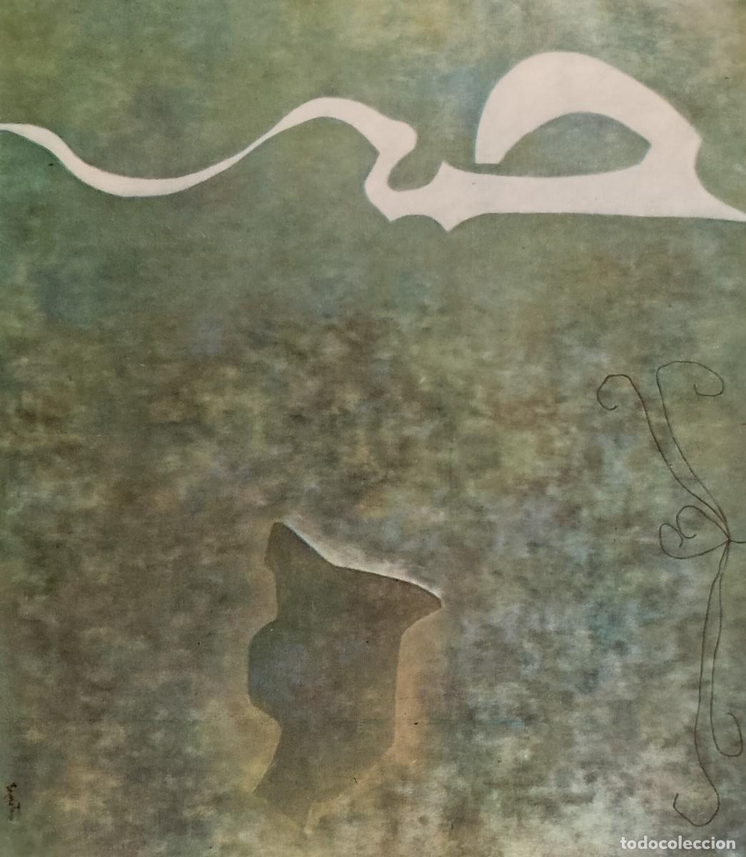 Arte: DIBUJO ABSTRACTO DE WILLIAM BAZIOTES DE JOHNSON COLLECTION