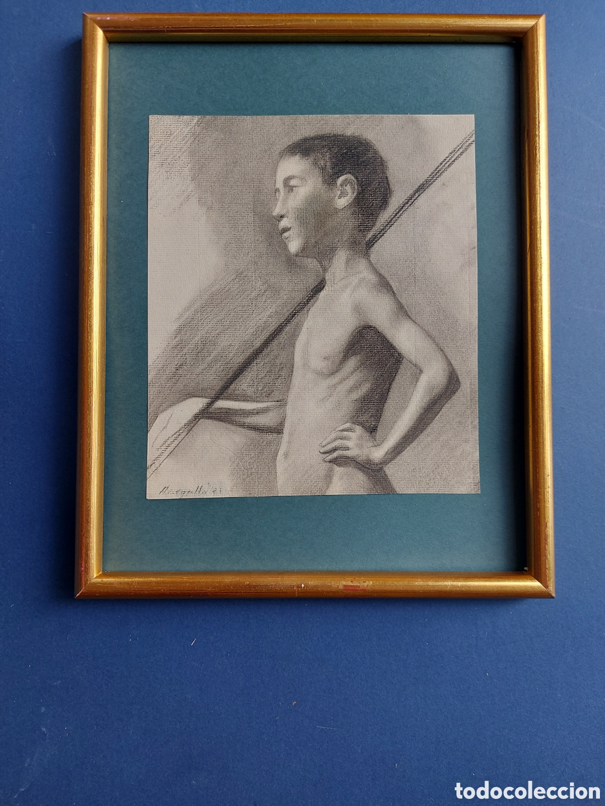 Arte: MARGALLO RETRATO JOVEN EPOCA 1921