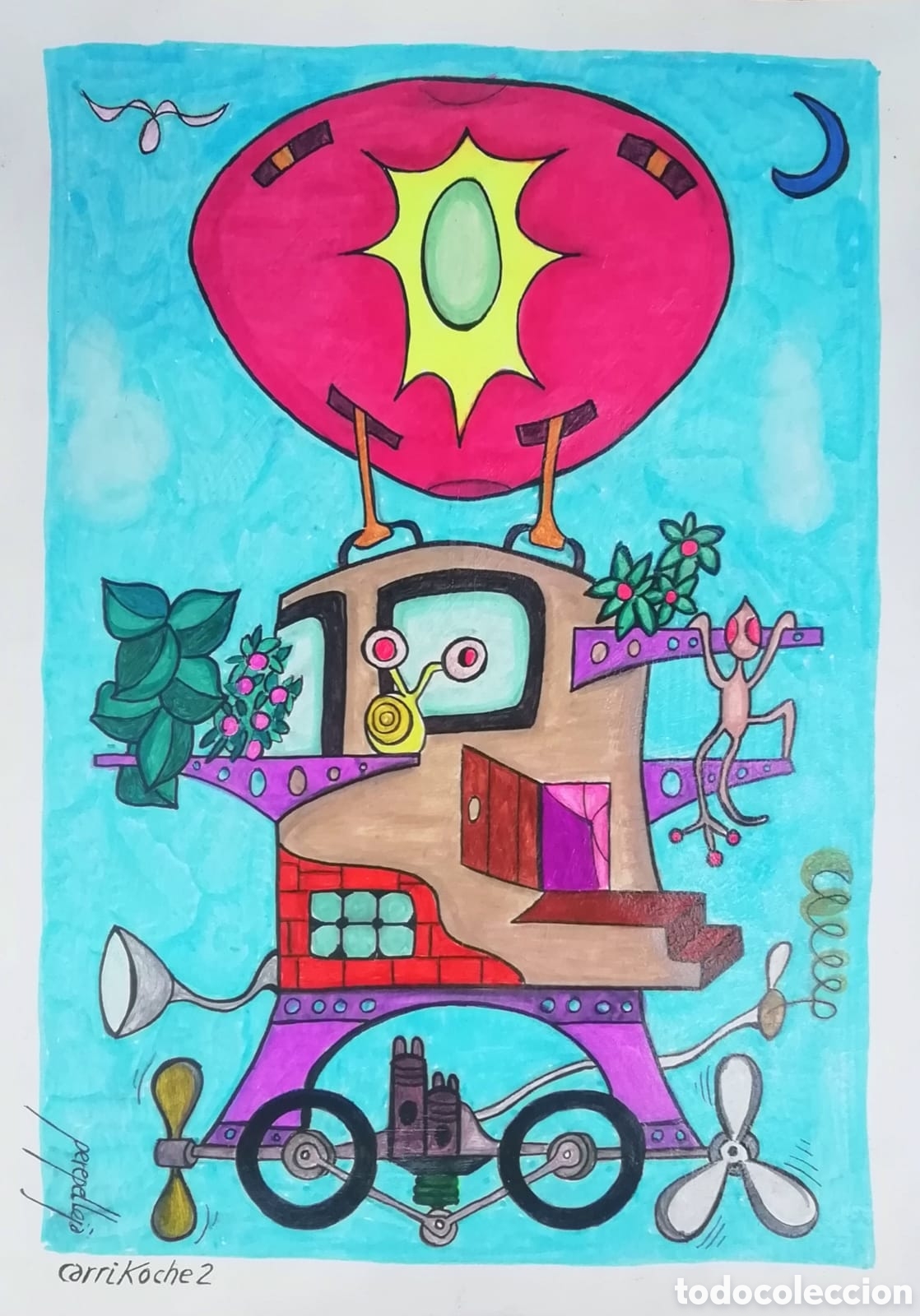 Arte: Cuadro de Pop Art - Segundo karricoche